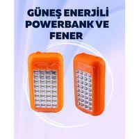 Gold Silver Gs-875 Outdoor Powerbank & Işıldak – Güneş Paneli, 32 Led, 10000 Mah, Çift Çıkış