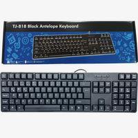 Q Usb Siyah Standart Klavye TJ-818