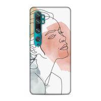 Xiaomi Mi Note 10 Pro Uyumlu Kılıf Face'X 25 Antişok Kapak Çizgili