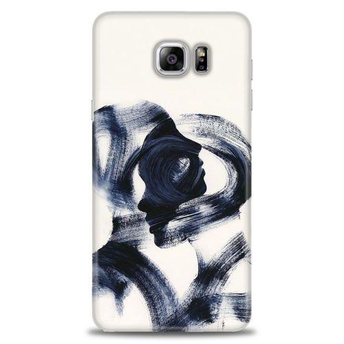Samsung Galaxy Note 5 Kılıf HD Baskılı Kılıf - Adam ve Kadın + Tam Ekran Koruyucu