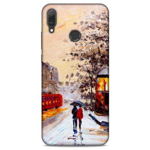 Cityx (38) Huawei Y9 2019 Kılıf Silikon Kapak Desenli