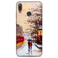 Cityx (38) Huawei Y9 2019 Kılıf Silikon Kapak Desenli