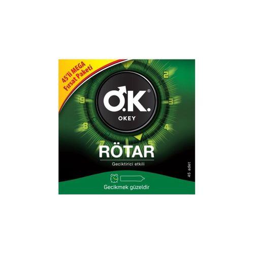 Okey 90'lık Set| 45 Rötar | 45 Zero Prezervatifler