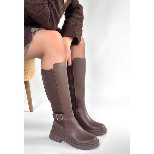 Zinda Kahverengi Cilt Çizme