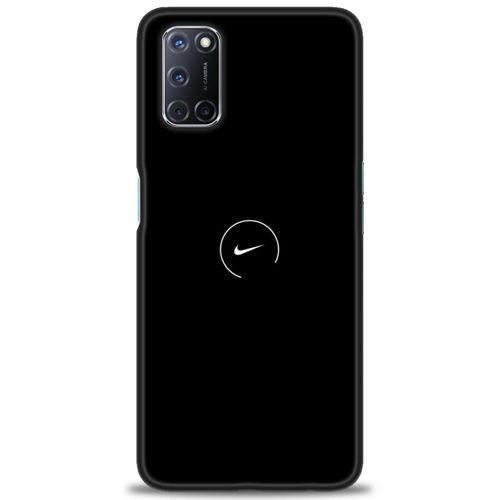 Oppo A52 Kılıf HD Baskılı Kılıf - Nike + Tam Ekran Koruyucu