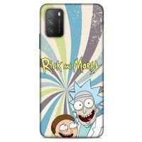 Xiaomi Poco M3 Uyumlu Kılıf Rick And Morty (3) Kapak President Morty
