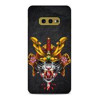 Lopard Samsung Galaxy S10e Uyumlu Kılıf Tattoo's (37) Silicone Cover Siyah