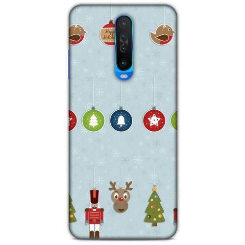 Yılbaşı Süsleri 50 Xiaomi Redmi K30 Kılıf Silikon Kapak