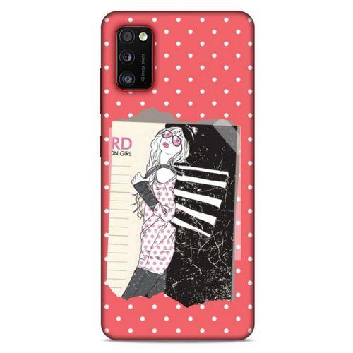 Lopard Samsung Galaxy A41 Uyumlu Kılıf Sokak Modası (32) Soft Silikon Kılıf