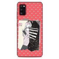 Lopard Samsung Galaxy A41 Uyumlu Kılıf Sokak Modası (32) Soft Silikon Kılıf