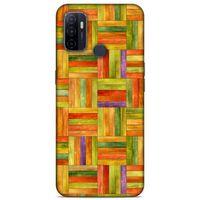Lopard Huawei P40 Uyumlu Kılıf Wood'X (50) Shockproof Kılıf Desenli