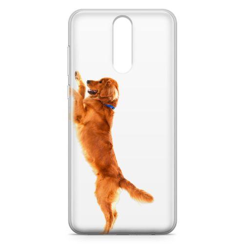 Huawei Mate 10 Lite Kılıf Golden Retriever Arka Kapak Koruma Desenli Full Koruyucu
