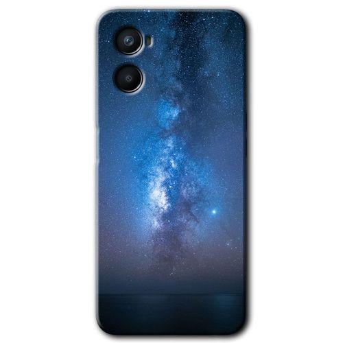 Oppo Reno 3 Kılıf Baskılı Kapak - Samanyolu +Tam Kaplayan Mat Seramik