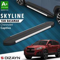 S-Dizayn Chevrolet Captiva Skyline Aluminyum Yan Basamak 183 Cm 2006-2018 A+ Kalite