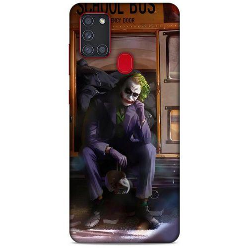 Samsung Galaxy A21s Uyumlu Kılıf Joker (23) Ultra Koruma Kılıfı Asker yeşili