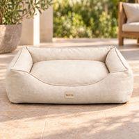 Kedi Köpek Yatağı Vera Premium Yatak - Krem / Large
