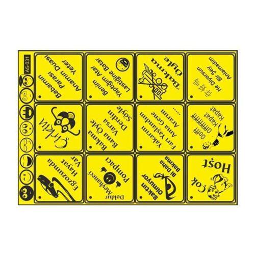 SEVGENT A5 Sticker 043 Tek Paket Çoklu