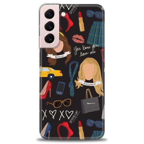 Samsung Galaxy S22 Plus Kılıf HD Baskılı Kılıf - Selena + Tam Ekran Koruyucu