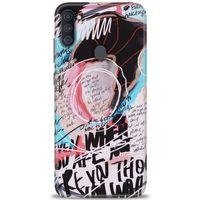 Samsung Galaxy M11 Kılıf HD Baskılı Kılıf - Yazılar + Tam Ekran Koruyucu