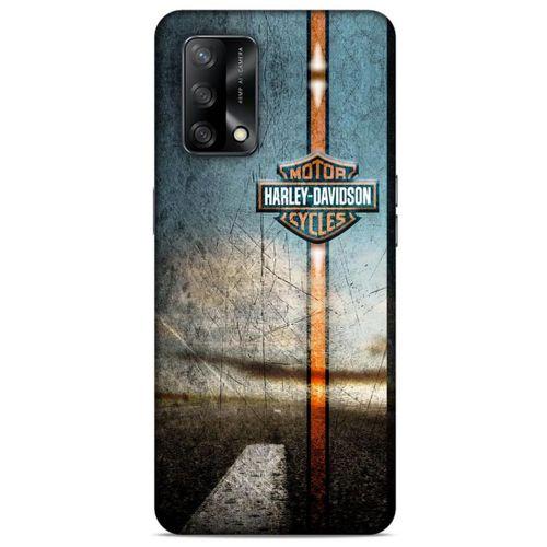 Oppo A74 4G Uyumlu Kılıf Motorsiklet (45) Liquid Air Kılıf Harley