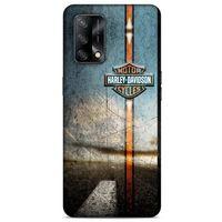 Oppo A74 4G Uyumlu Kılıf Motorsiklet (45) Liquid Air Kılıf Harley
