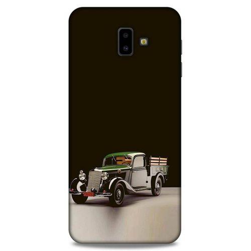 Lopard Samsung Galaxy J6 Plus Uyumlu Kılıf PickUpX (48) Bumper Kılıf Yeşil Siyah