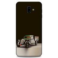 Lopard Samsung Galaxy J6 Plus Uyumlu Kılıf PickUpX (48) Bumper Kılıf Yeşil Siyah