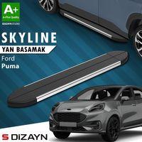 S-Dizayn Ford Puma Skyline Krom Yan Basamak 173 Cm 2019 Üzeri A+ Kalite