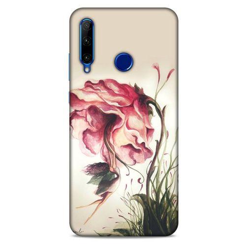 Y.Liva-2021 Özel Seri Gül Döktüm Huawei Honor 20 Lite Kılıf Silikon Kapak