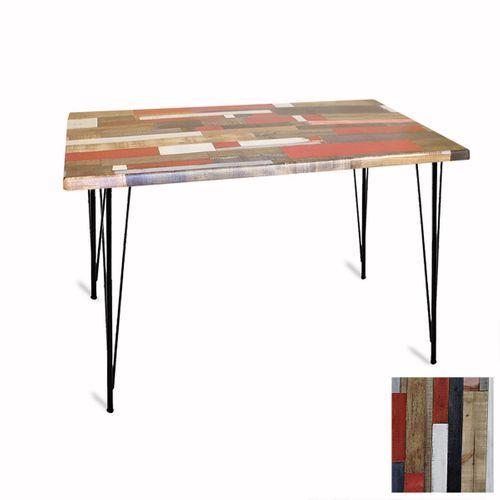 Dockers Premıum Mutfak Masası 70x120 ESB (Werzalit, Wermodin ve Allzalit Tabla) - Red Wood