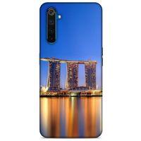Oppo Realme 6 Kılıf Dünya Mimarisi (46) Core Armor Kılıf Marina Bay Sands Singapur