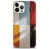 Tecno Spark 10 Pro Kılıf HD Baskılı Kılıf - Renkli Kapılar + Tam Ekran Koruyucu