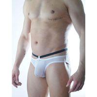 Erkek Beyaz Tül Fantezi Slip İç Çamaşırı