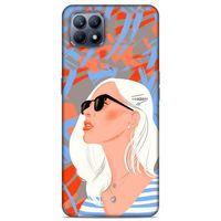 Lopard Huawei P40 Lite Uyumlu Kılıf Sürreal Yüzler ♀ (13) Silikon Kap Baskılı