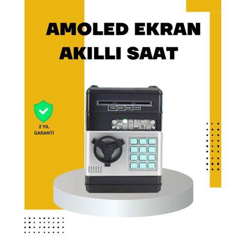 Çocuklar İçin Şifreli Atm Kasa Para Yutan Kumbara