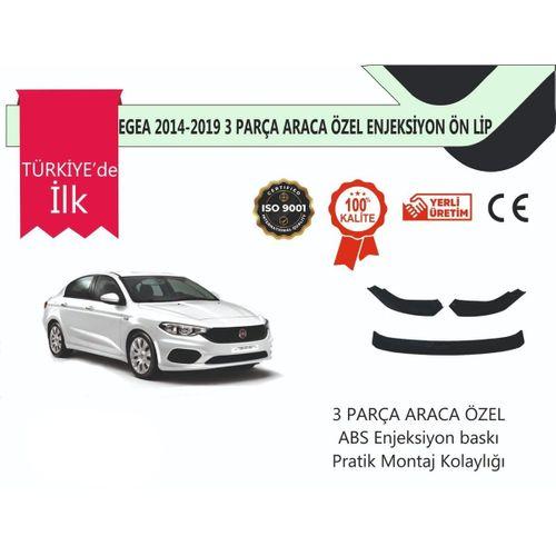 Fiat Egea 2016 Sonrası 3 Parça Ön Lip