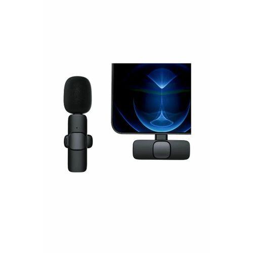 Type-c Girişli Telefon Uyumlu Wireless Youtube Facebook Tiktok Yayın Kablosuz Yaka Mikrofonu