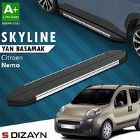 S-Dizayn Citroen Nemo Skyline Krom Yan Basamak 173 Cm 2008-2017 A+ Kalite