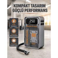 150 Psı Kablosuz Hava Pompası – Led Ekranlı Ve Otomatik Kapanma Özellikli