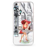 Apple iPhone SE Kılıf Cafemiz Arka Kapak Koruma Desenli Full Koruyucu