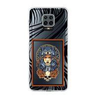 Xiaomi Redmi Note 9S Warrior Woman Premium Şeffaf Silikon Kılıf