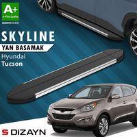 S-Dizayn Hyundai Tucson 2 Skyline Krom Yan Basamak 173 Cm 2004-2014 A+ Kalite