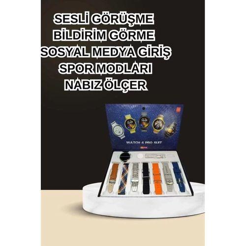 Dokunmatik Akıllı Saat Yeni Nesil Kulaklık Kampanyası Bluetooth Bağlantılı Anc Özelliği