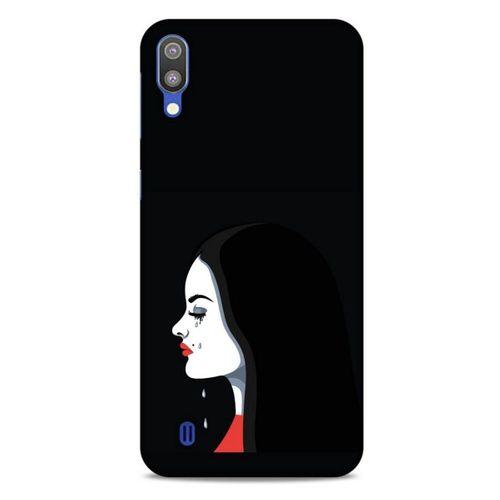 Samsung Galaxy M10 Kılıf Depresyon (29) Arka Koruma Kılıfı Pembe