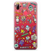 Huawei Y7 Prime 2019 Kılıf Android Arka Kapak Koruma Desenli Full Koruyucu