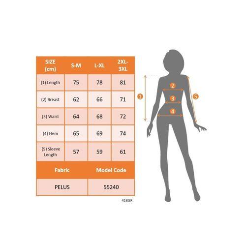 Kadın Uzun Kollu Yakalı önden Düğmeli Welsoft Kaban