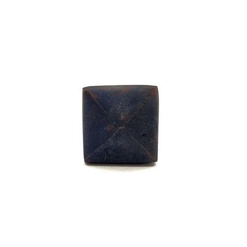 Antika Tarz Dekoratif Pirinç Piramit Kabara - 21 Mm, Oksit