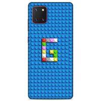 Lopard Samsung Galaxy Note 10 Lite Uyumlu Kılıf BloX (17) Tasarım Kılıf G Harfi