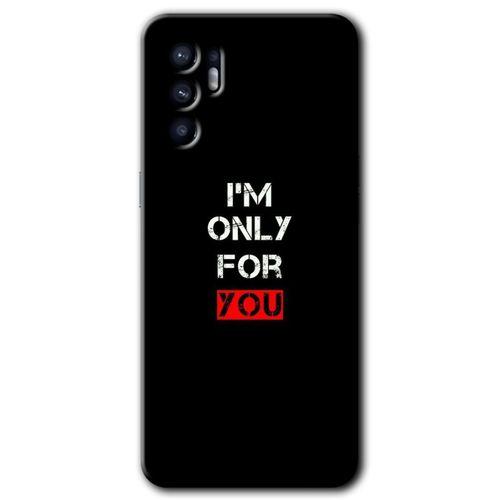 Oppo Reno 6 Kılıf HD Desen Baskılı Arka Kapak - For You