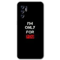 Oppo Reno 6 Kılıf HD Desen Baskılı Arka Kapak - For You